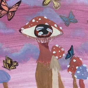 mushroom art